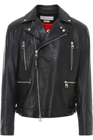 Alexander McQueen Chaqueta De Cuero