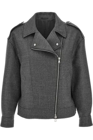 Brunello Cucinelli Chaqueta De Cuero