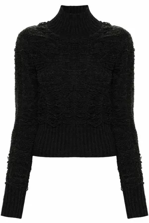 Maison Margiela Suéter Cuello Redondo