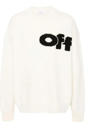 OFF-WHITE Suéter Cuello Redondo
