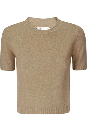 Maison Margiela Suéter Cuello Redondo