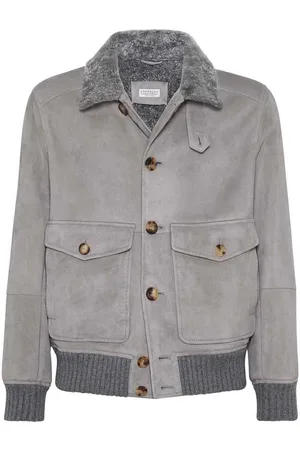 Brunello Cucinelli Chaqueta De Cuero