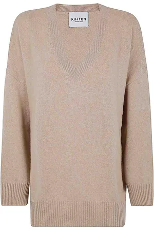 KUJTEN Suéter Con Cuello De Pico