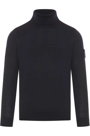 Stone Island Suéter Con Cuello Alto