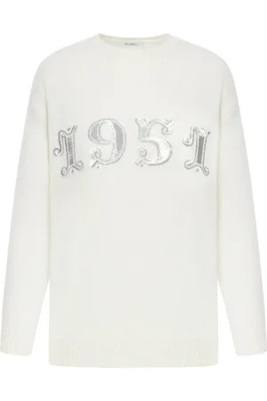 Max Mara Suéter Cuello Redondo