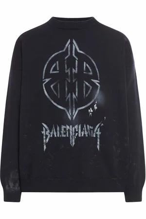 Balenciaga Suéter Cuello Redondo