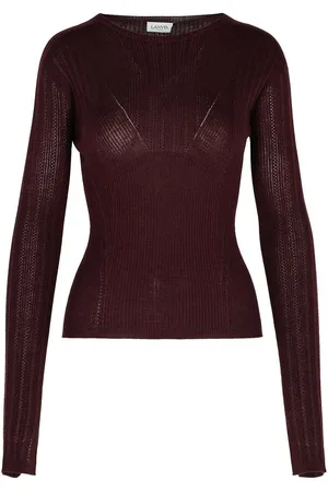 Lanvin Suéter Cuello Redondo