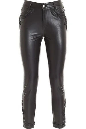 ERMANNO SCERVINO Pantalones De Cuero