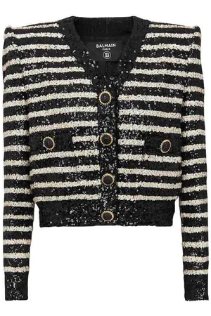 Balmain Suéter Cuello Redondo