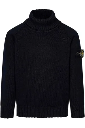 Stone Island Suéter Con Cuello Alto