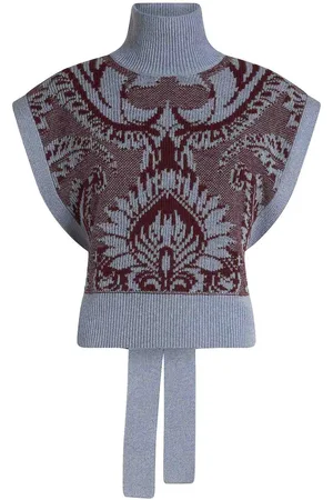 Etro Suéter Con Cuello Alto