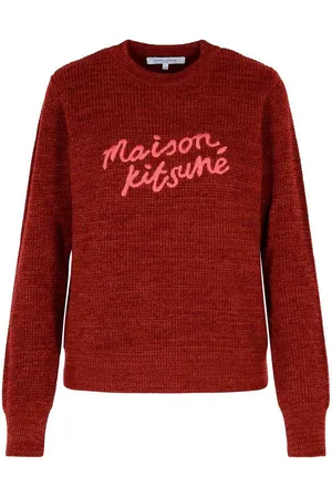Maison Kitsuné Suéter Cuello Redondo