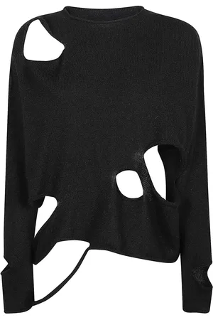 YOHJI YAMAMOTO Suéter Con Escote Barco
