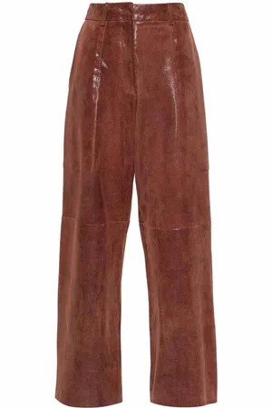 FORTE FORTE Pantalones De Cuero