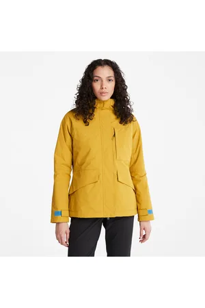 Chubasquero amarillo para mujer, chaqueta de lluvia amarilla