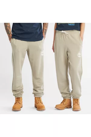 Timberland Hombre Casual - Pantalón De Chándal Con Logotipo De Refibra Para Hombre En Verde Claro