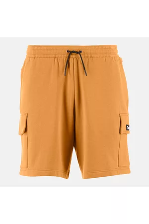 Timberland Hombre Shorts o piratas - Pantalón Corto Deportivo Tipo Cargo Con Parche Tejido Para Hombre En Naranja Amarillo, Talla