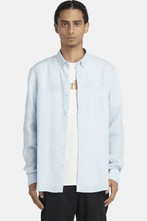 Timberland Camisa de lino Mill Brook para hombre en claro