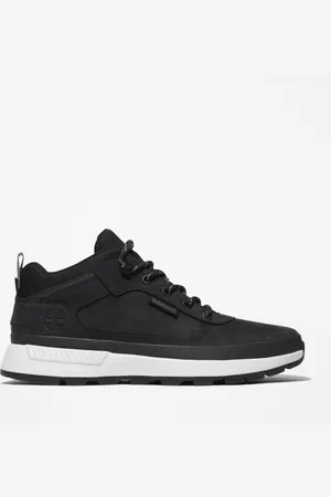 Timberland Zapatillas de caña baja con cordones Field Trekker para hombre en negro