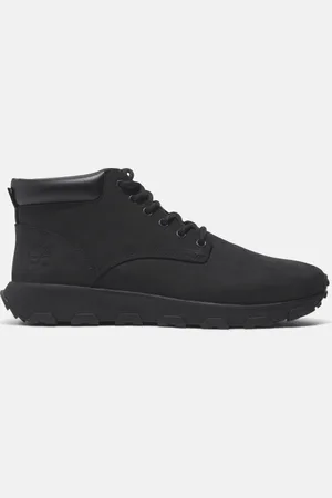 Timberland Zapatillas de media caña con cordones Winsor Park para hombre en negro