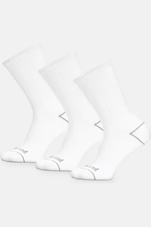 Timberland Pack de 3 pares de calcetines unisex de caña media Bowden en