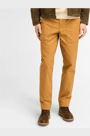 Timberland Pantalones de lona lavada y estilo militar Goffstown para hombre en