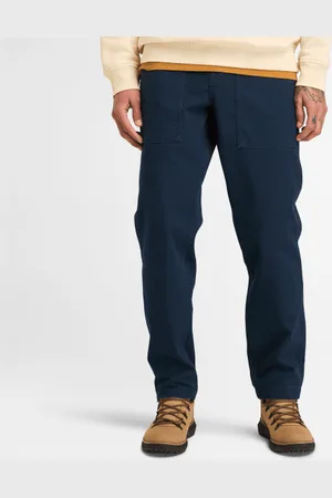 Timberland Pantalones de lona lavada y estilo militar Goffstown para hombre en oscuro