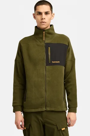 Timberland Forro polar Polartec mixto con cremallera integral para hombre en