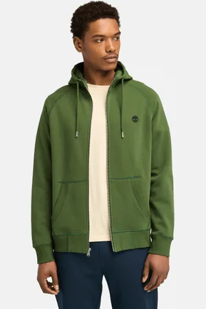 Timberland Sudadera con capucha y cremallera Exeter River para hombre en oscuro