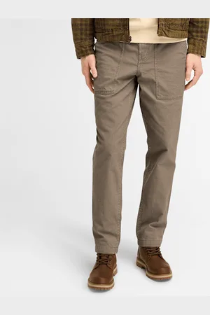 Timberland Pantalones de lona lavada y estilo militar Goffstown para hombre en