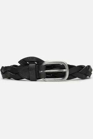 Timberland Cinturón de cuero trenzado de 2