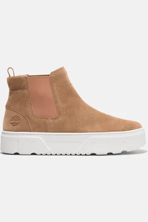 Timberland Zapatillas chukka de media caña sin cordones Laurel Court para mujer en