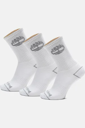Timberland Pack de 3 pares de calcetines largos Bowden con logotipo del árbol