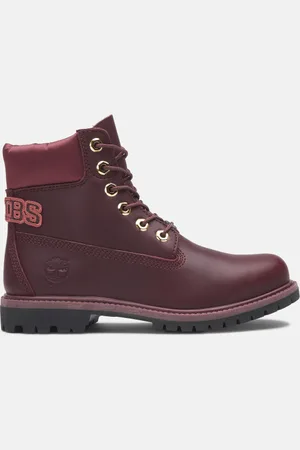 Timberland Botas 6 Inch Premium impermeables con cordones para mujer en oscuro