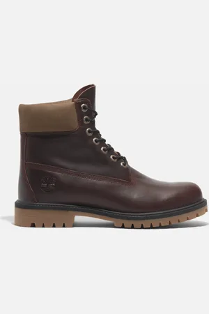 Timberland Botas 6 Inch Heritage con cordones para hombre en oscuro