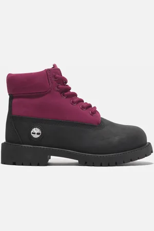 Timberland Botas 6 Inch Premium impermeables con cordones para niño (de 30