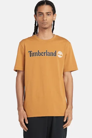 Timberland Camiseta de manga corta Kennebec River con logotipo lineal para hombre en