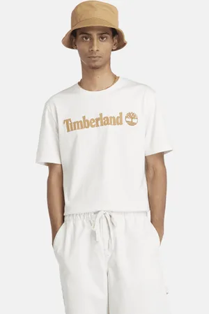 Timberland Camiseta de manga corta Kennebec River con logotipo lineal para hombre en