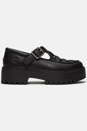 Timberland Zapatos con hebilla y plataforma Stone Street para mujer en negro