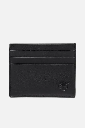 Timberland Tarjetero de cuero Kennebunk para hombre en negro
