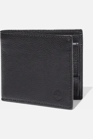 Timberland Cartera plegable con bolsillo monedero Kennebunk para hombre en negro