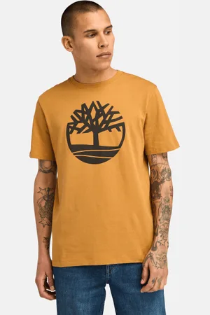 Timberland Camiseta Kennebec River con el logotipo del árbol para hombre en oscuro