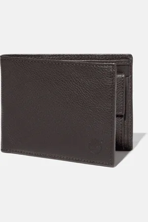 Timberland Cartera plegable de cuero con bolsillo monedero Kennebunk para hombre en