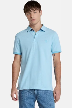 Timberland Polo de manga corta Oxford Baboosic Brook para hombre en