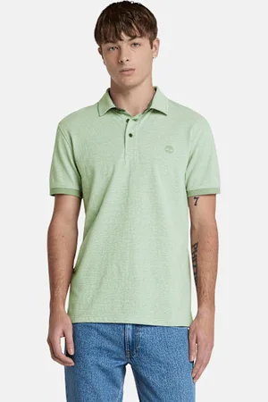 Timberland Polo de manga corta Oxford Baboosic Brook para hombre en