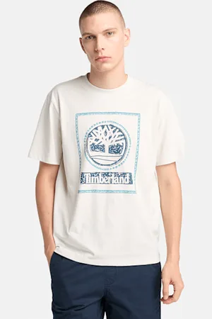 Timberland Camiseta con estampado gráfico Seasonal Stack para hombre en