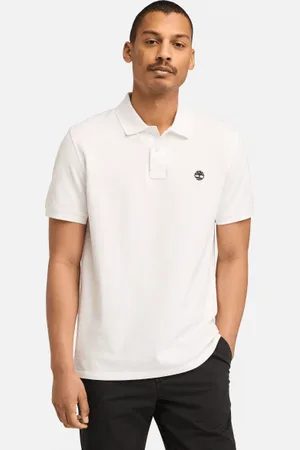 Timberland Polo de piqué Millers River para hombre en