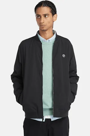 Timberland Chaqueta bómber duradera e impermeable para hombre en negro