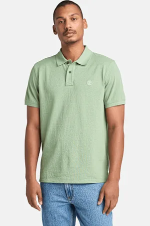 Timberland Polo de piqué Millers River para hombre en