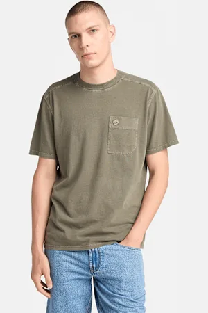 Timberland Camiseta teñida en prenda Merrymack River para hombre en